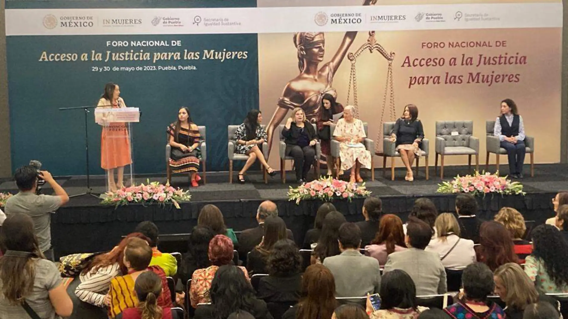 Se lleva acabo el foro nacional de Acceso a la Justicia para las Mujeres en Puebla